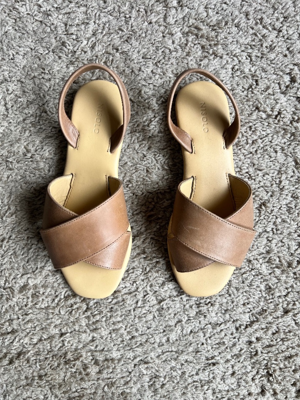 Nisolo All-Day Cross Strap Sandal Shoes